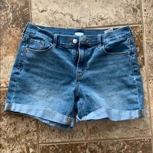 Old Navy Roll up denim Womens shorts 4